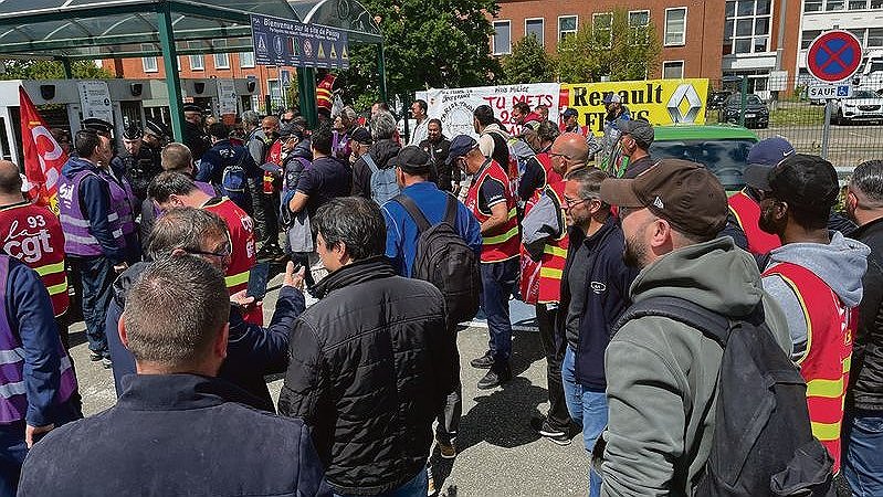 Illustration - Des travailleurs soudés dans leur combat