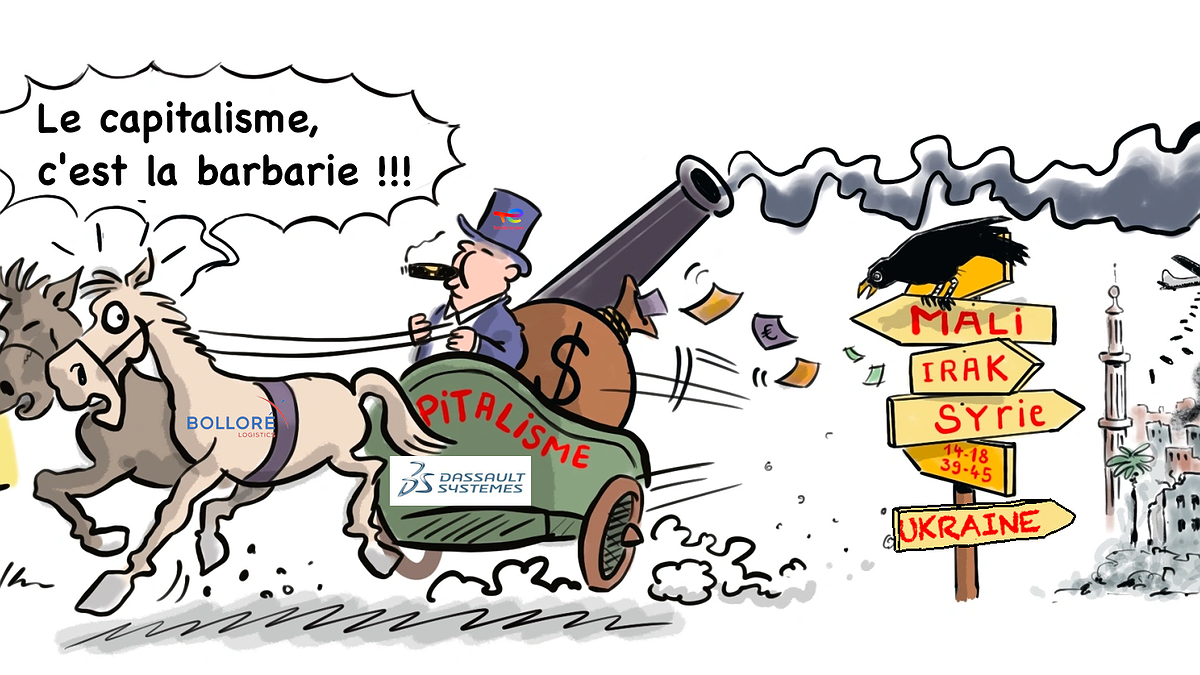 Illustration - Ukraine : ne marchons pas derrière Biden et Macron